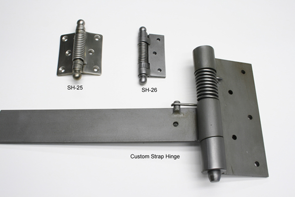 antique styled spring hinge