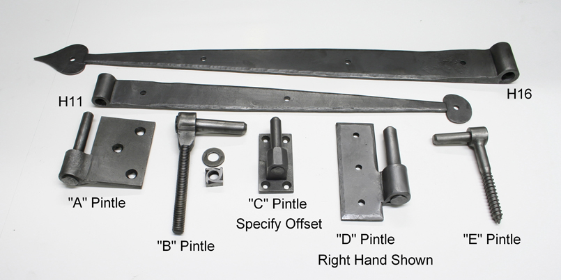 Strap Hinges – 18th Century furniture and building hardware • D. C ...